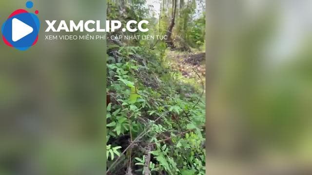 Cặp vợ chồng rủ nhau lên đỉnh núi public để đổi gió