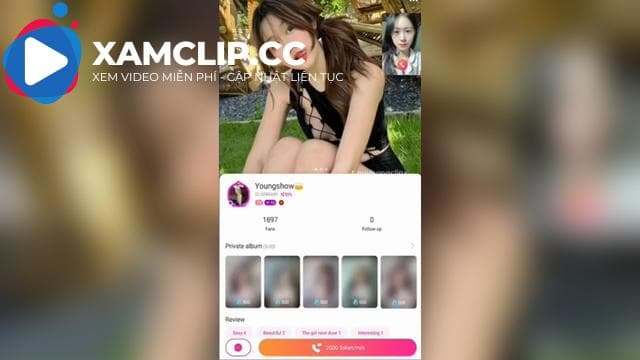 Clip kèo C2C với idol Youngshow hồng hào trắng nõn