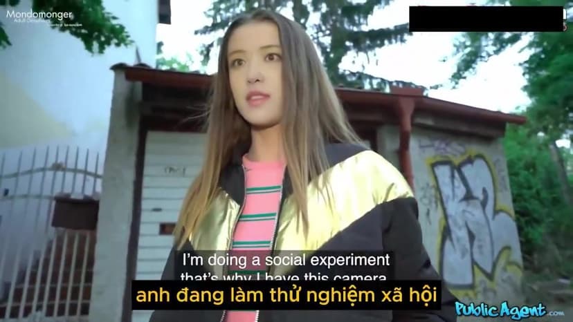[Seri siêu phẩm] Cho tiền gái xinh để e show vú lồn địt nơi công cộng
