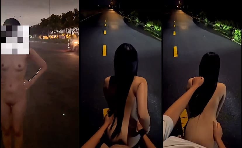 Public phô dâm đẳng cấp . Em gái Thủ Đức trần truồng hồn nhiên bú cu giữa quốc lộ càng nhiều người nhìn em càng nứng