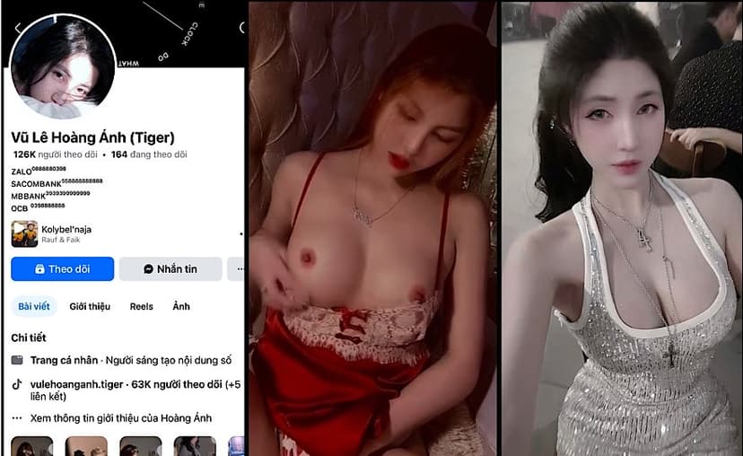 [Hot Scandal] Bản Full Hot Girl Vũ Lê Hoàng Ánh hơn 120k FL lộ clip bú bóng địt nhau bét tè lè nhè rên la khẩu dâm lên đỉnh co giật